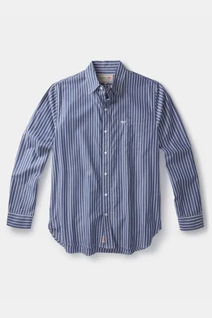 Aubin Gladstone Poplin Button Shirt S