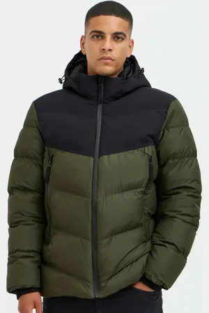 Blend Green Puffer Coat L