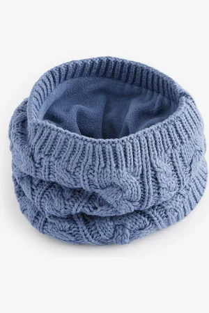 Next Mineral Blue Cable Knit Snood (1-16yrs) 5