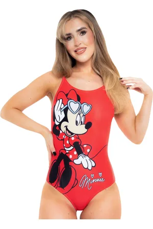 Character Red Minnie Mouse Swimsuit M