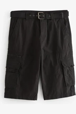 Next Long Length Belted Cargo Shorts 30W x 31L (UK 30 R)