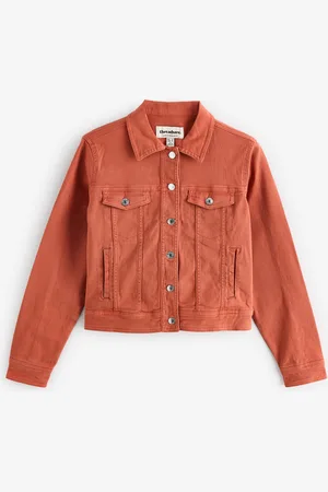 Threadbare Rust Classic Denim Jacket AU 8