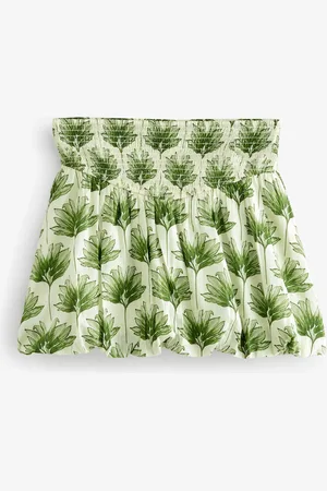 Next 100% Cotton Bubble Hem Mini Skirt AU 26 R