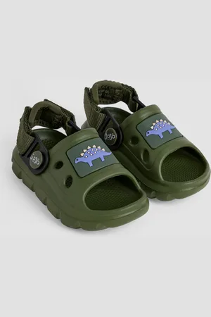 JoJo Maman Bébé Khaki Slip-On Sandals AU 7 (EU 24)