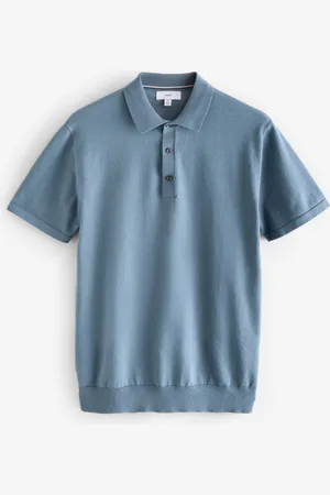Next Slim Fit Cotton Rich Short Sleeve Knit Polo Shirt XXL