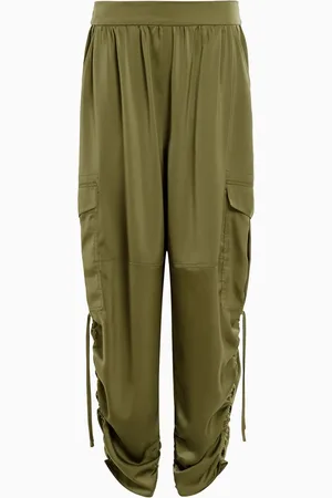 AllSaints AllSaints Green Kaye Trousers S
