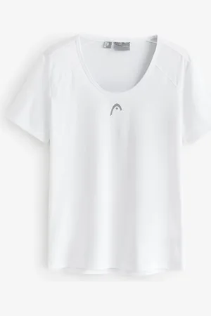 Head White Womens Club Tech T-Shirt XL