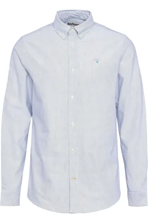 Barbour Oxtown Classic Oxford Long Sleeve 100% Cotton Shirt M