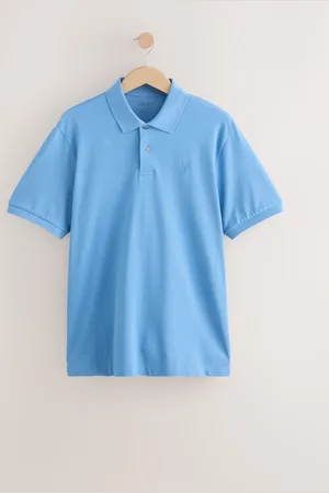 Next Regular Fit Short Sleeve Pique Polo Shirt 5XL