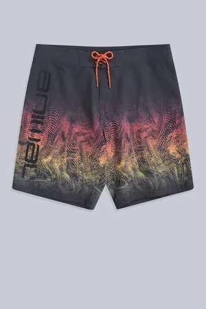 Animale Brett Mens Printed Quick Drying Board Shorts 40r