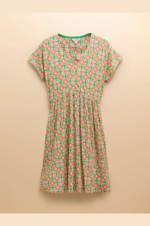 Joules Nia Jersey V-Neck Dress XL