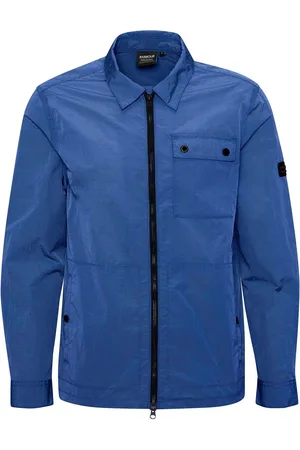 Barbour Blue Inline Overshirt M