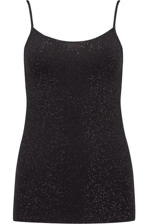 Pour Moi Ink Black Second Skin Thermal Vest UK 8