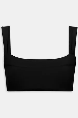 Tala Black DayFlex Ruched Strap Bandeau Bra L