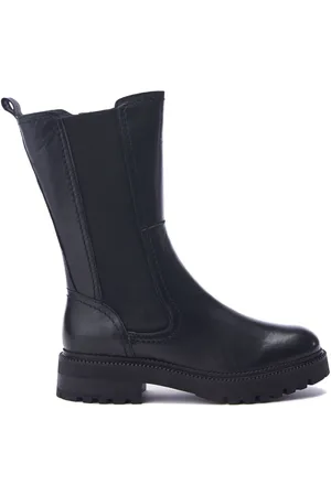 Moda In Pelle Olmeto Scalloped Rand Leather Chelsea Boots AU 7 (EU 38)