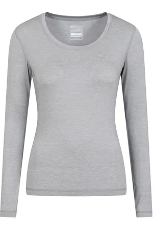 Mountain Warehouse Grey Womens Keep The Heat Thermal Top AU 18