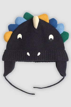 JoJo Maman Bébé Navy Dino Hat 3