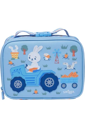 SMIGGLE Blue Out and About Teeny Tiny Square Lunchbox one