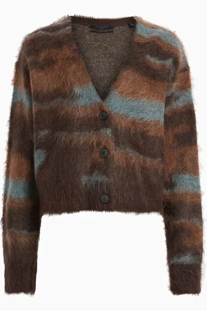 AllSaints AllSaints Brown Volka Cardigan L