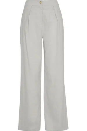 Barbour Natural Riley Wide Leg Trousers AU 12