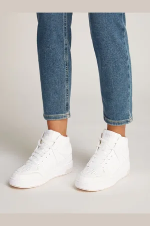 Calvin Klein White Basketball Low Trainers AU 9 (EU 41)