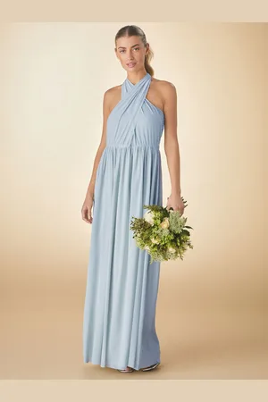 Next Mesh Multiway Bridesmaid Wedding Maxi Dress AU 18 Tall