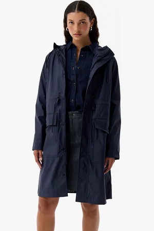 Hunter Water Resistant Parka Raincoat XS