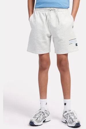 New Balance Kids Athletic Shoes Graphic 100% Cotton Shorts 15
