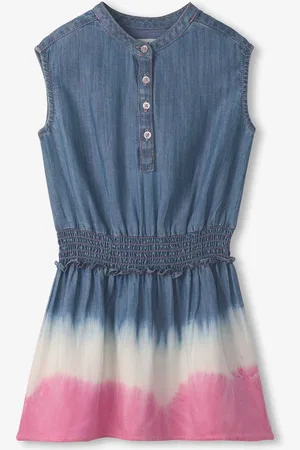 Hatley Sunset Dip Dye Smocked Waist Dress 4 Years (104cm)