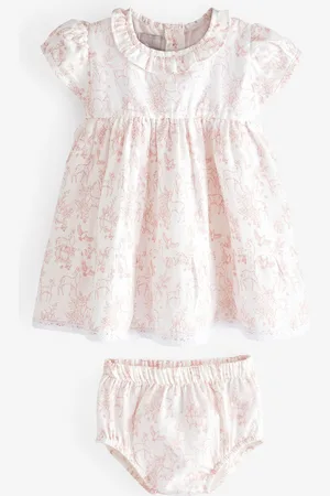 The Little Tailor Baby 100% Cotton Dress And Bloomer Set 12