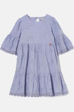 Angel & Rocket 100% Cotton Natalia 3D Flower Dress 10 Years (140cm)