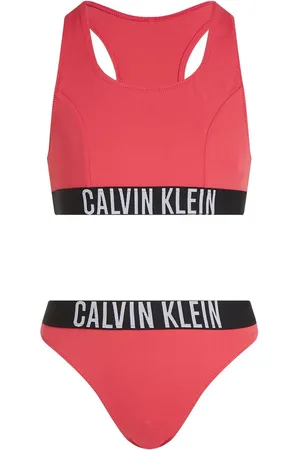 Calvin Klein Red Metallic Bikini Set 8