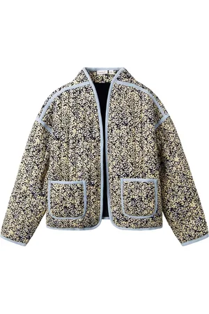 NAME IT Yellow Quilted Floral Jacket 11