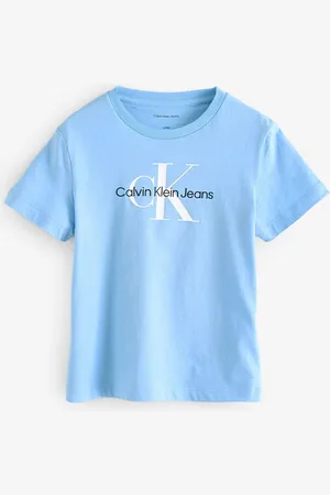 Calvin Klein Blue Kids Unisex 100% Cotton T-Shirt 6 Years (116cm)