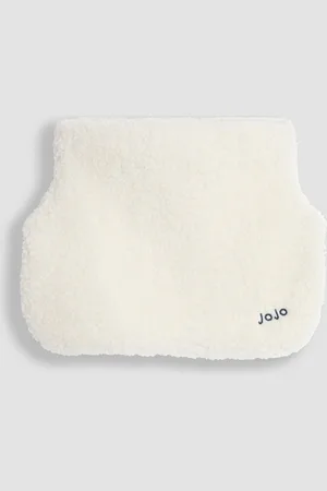 JoJo Maman Bébé Neutral Cosy Borg Neck Scarf One