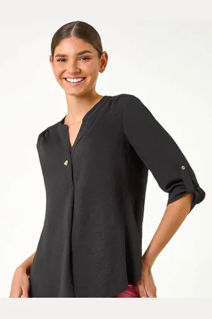 Roman Heart Button Detail Shirt AU 20
