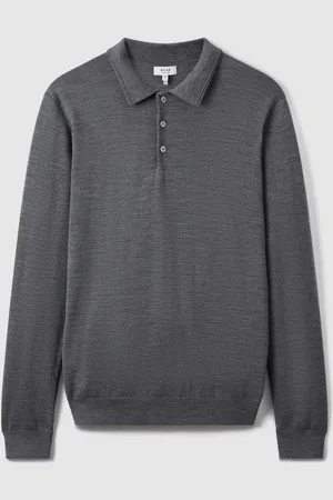 Reiss Trafford Merino Wool Polo Shirt 3XL