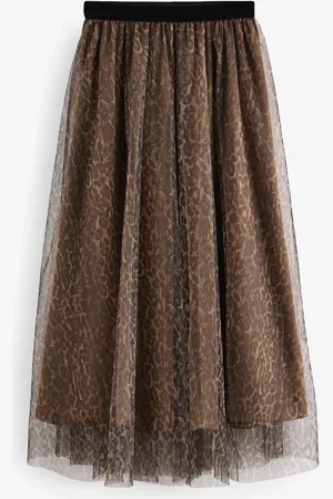 Next Mesh Tulle Midi Skirt AU 10 XL Tall