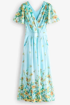 Jolie Moi Wrap Maxi Dress AU 16