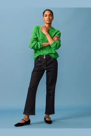 Next Inky Slim Flared Lift And Shape Bootcut Jeans AU 20 Petite