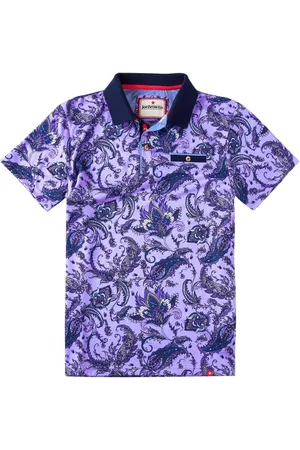 Joe Browns Paisley Print Polo Shirt XXL