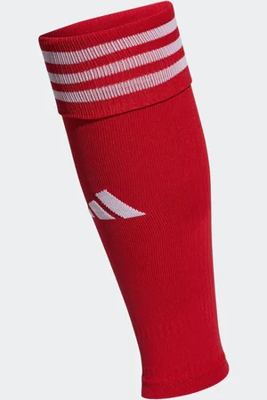 adidas Red Performance Team Sleeves Socks UK 10.5