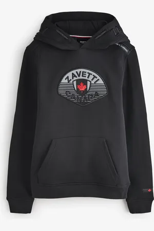 Zavetti Canada Junior Botticini Reflective Black Hoodie l