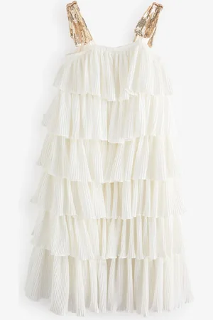 Billieblush Longline Tiered Ruffle Occasion Party Dress 6 Years (116cm)
