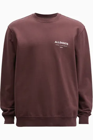 AllSaints AllSaints Red Underground Crew Jumper XL