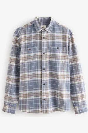 Next Long Sleeve Check Western Shirt 5XL
