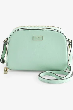 Kate Spade Green Serena Double Zip Dome Cross-Body Bag one