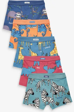 Next Safari Print Soft Waistband Trunks 5 Pack (1.5-16yrs) 5