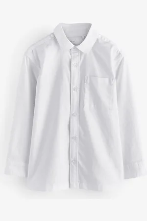 Next Relaxed Fit Long Sleeve Oxford Shirt (3-16yrs) 15 Years (170cm)