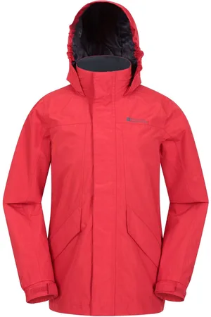 Mountain Warehouse Red Kids Solar Waterproof Jacket 7